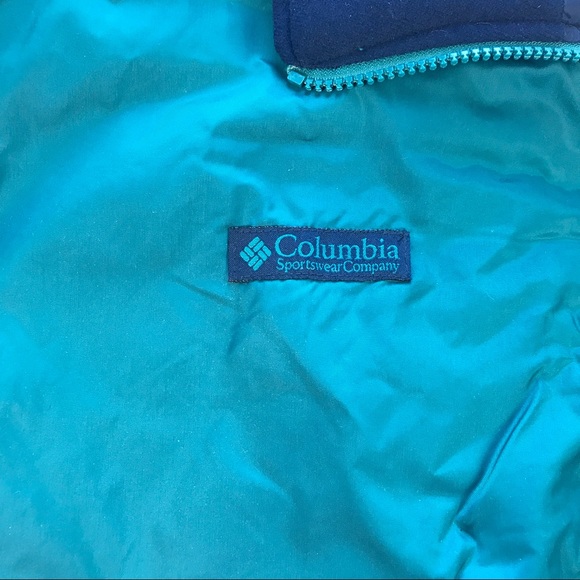 Mens Blue Columbia Sportswear Windbreaker Jacket L - Picture 4 of 5